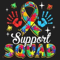 Autism Support Squad Golf Towel thumb 3