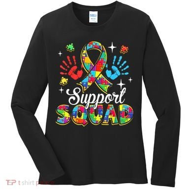 Autism Support Squad Women's Long Sleeve Shirt
