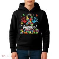 Autism Support Squad Kids Hoodie thumb 4