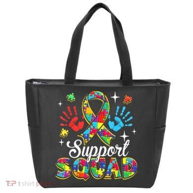 Autism Support Squad Tote Bag