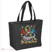 Autism Support Squad Tote Bag thumb 2