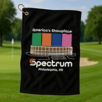 America’s Showplace Spectrum Philadelphia PA Golf Towel thumb 1