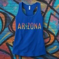 Arizona State Souvenir Arizona Cactus Funny Gift Women's Tank Top thumb 3
