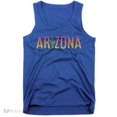 Arizona State Souvenir Arizona Cactus Funny Gift Tank Top