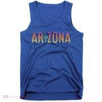 Arizona State Souvenir Arizona Cactus Funny Gift Tank Top thumb 0