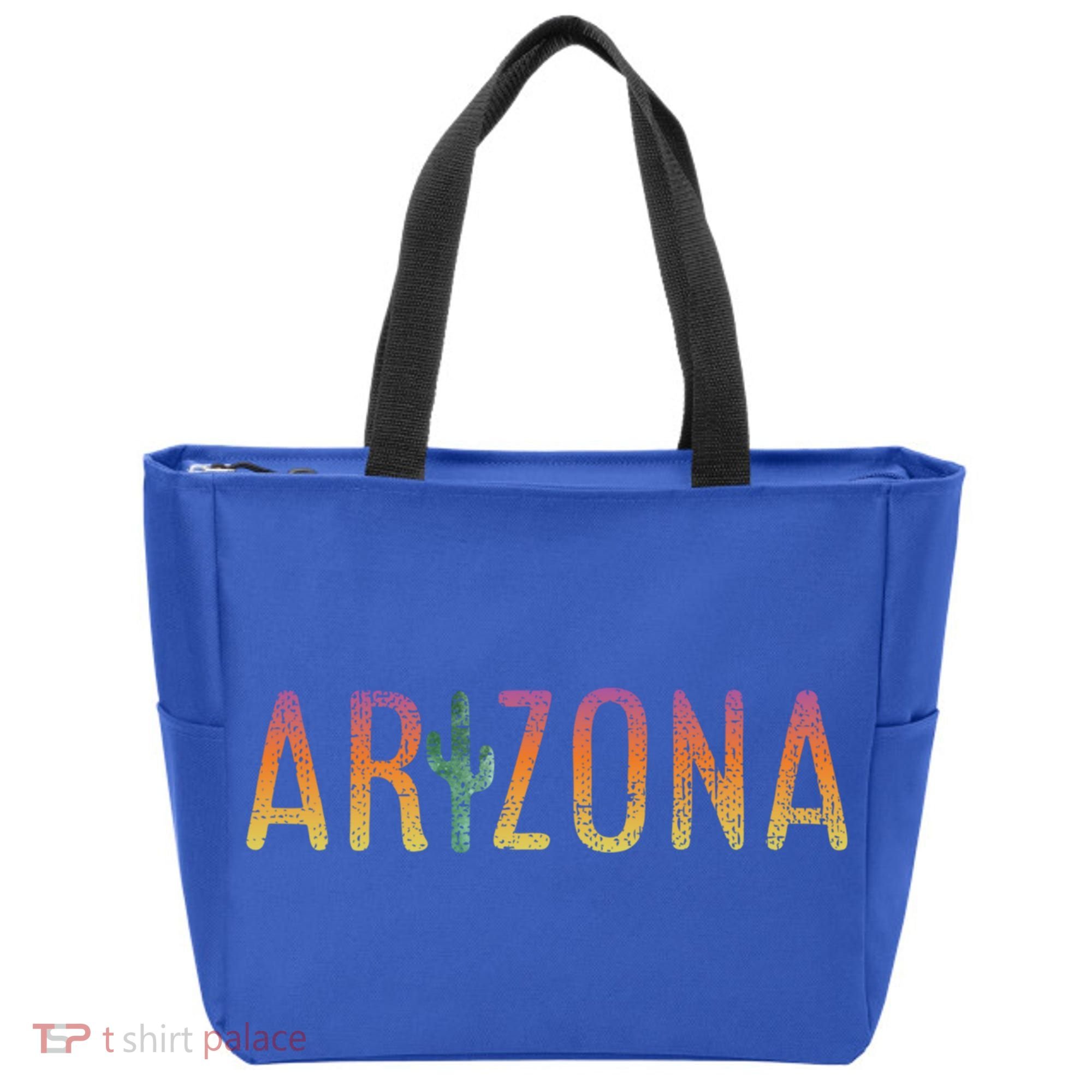 Arizona State Souvenir Arizona Cactus Funny Gift Tote Bag