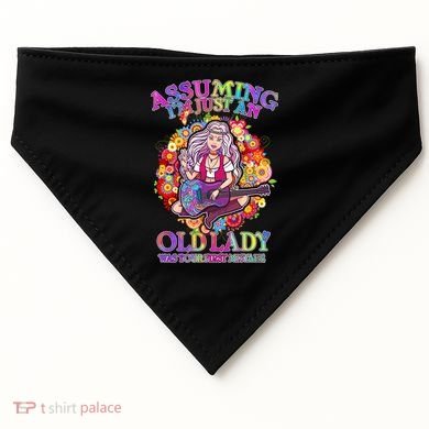 Assuming I'm Just An Old Lady USA-Made Doggie Bandana