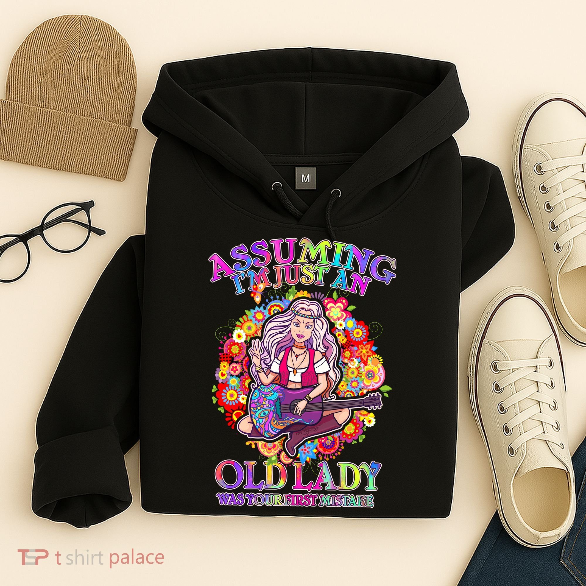 Assuming I'm Just An Old Lady Hoodie