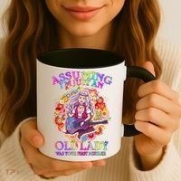 Assuming I'm Just An Old Lady Coffee Mug thumb 3