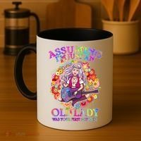 Assuming I'm Just An Old Lady Coffee Mug thumb 4
