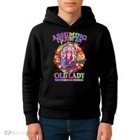 Assuming I'm Just An Old Lady Kids Hoodie thumb 4