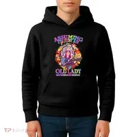 Assuming I'm Just An Old Lady Kids Hoodie thumb 4