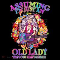 Assuming I'm Just An Old Lady Kids Hoodie thumb 5