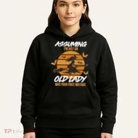 Assuming I'm Just An Old Lady Was a Mistake Halloween Hoodie thumb 5
