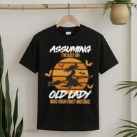 Assuming I'm Just An Old Lady Was a Mistake Halloween T-Shirt thumb 2