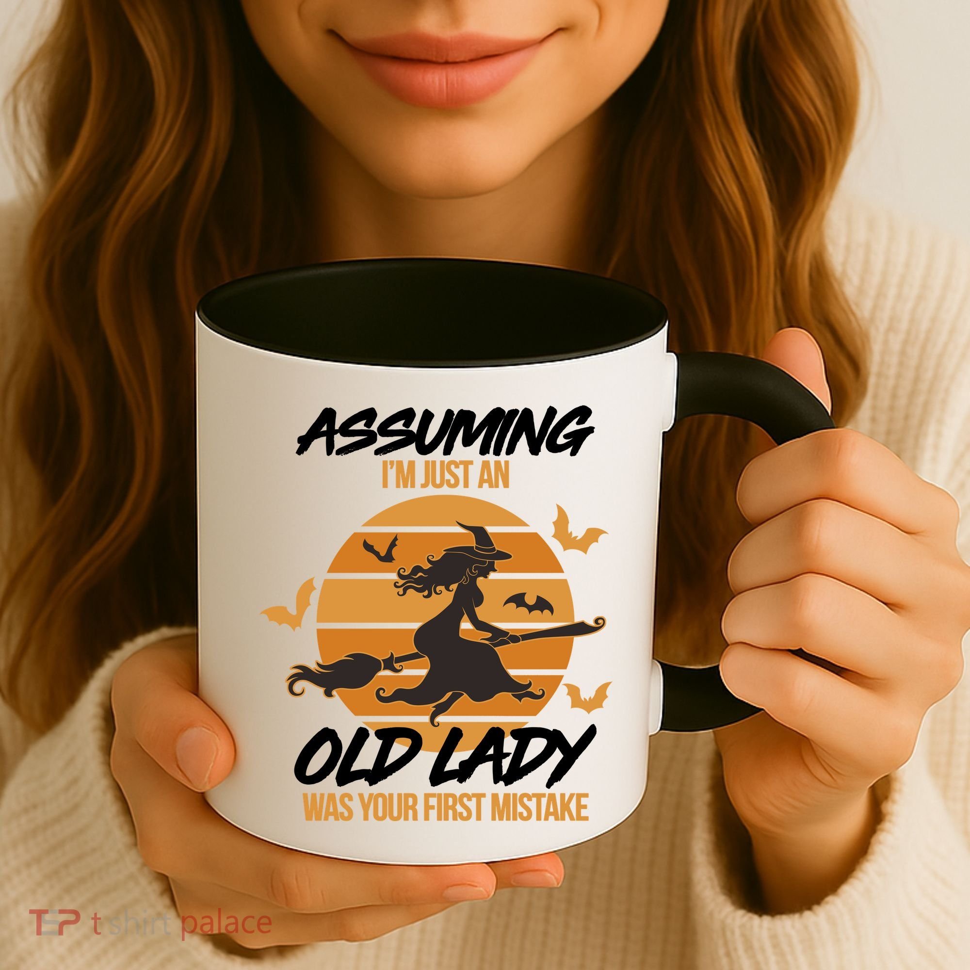 Assuming I'm Just An Old Lady Was a Mistake Halloween Coffee Mug
