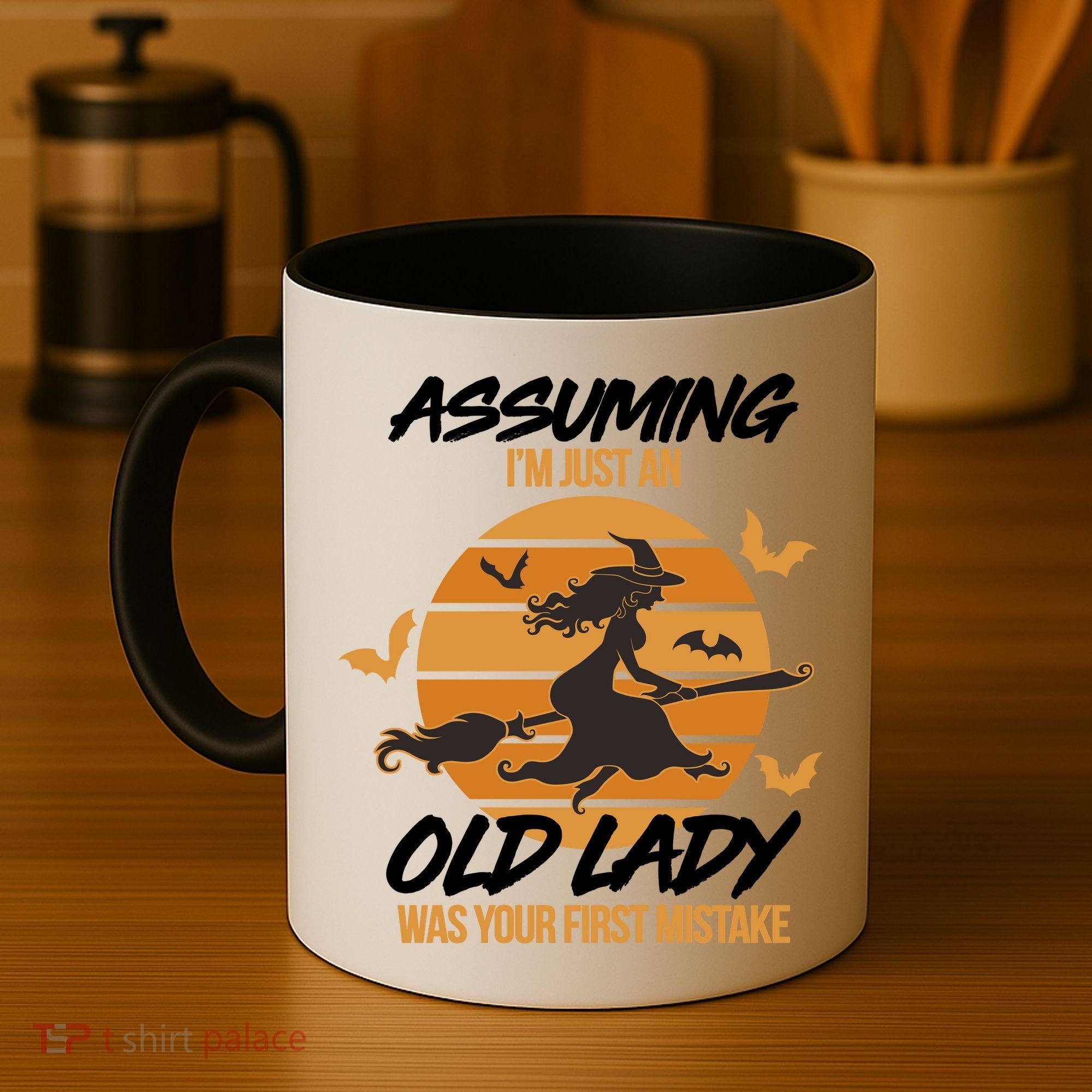 Assuming I'm Just An Old Lady Was a Mistake Halloween Coffee Mug