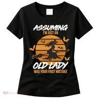 Assuming I'm Just An Old Lady Was a Mistake Halloween Women's T-Shirt thumb 0