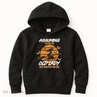 Assuming I'm Just An Old Lady Was a Mistake Halloween Kids Hoodie thumb 0