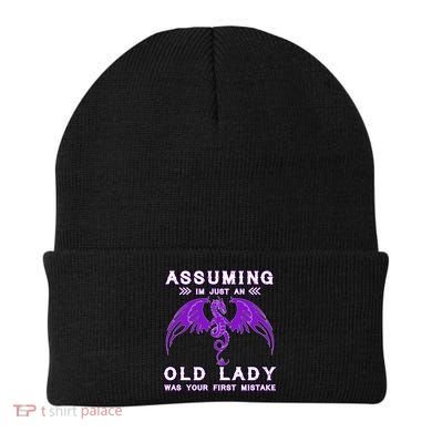 Assuming I'm Just An Old Lady Was Your First Mistake Beanie