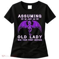 Assuming I'm Just An Old Lady Was Your First Mistake Women's T-Shirt thumb 0