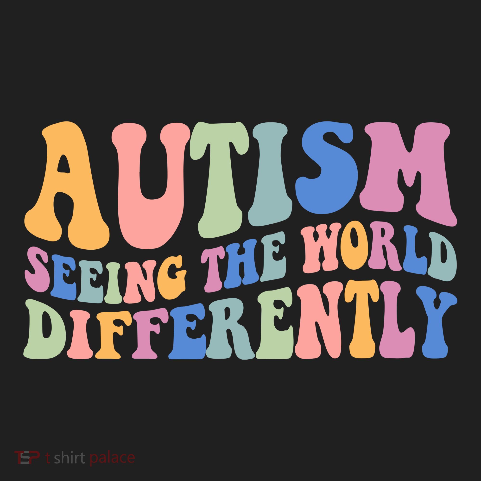 Autism Seeing The World Differently Groovy Beanie