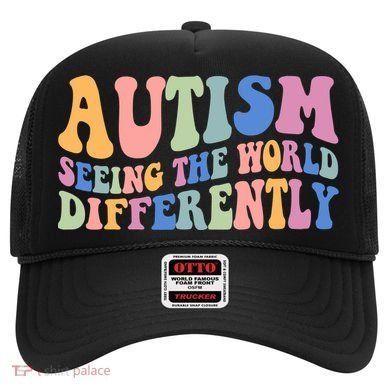 Autism Seeing The World Differently Groovy Hat