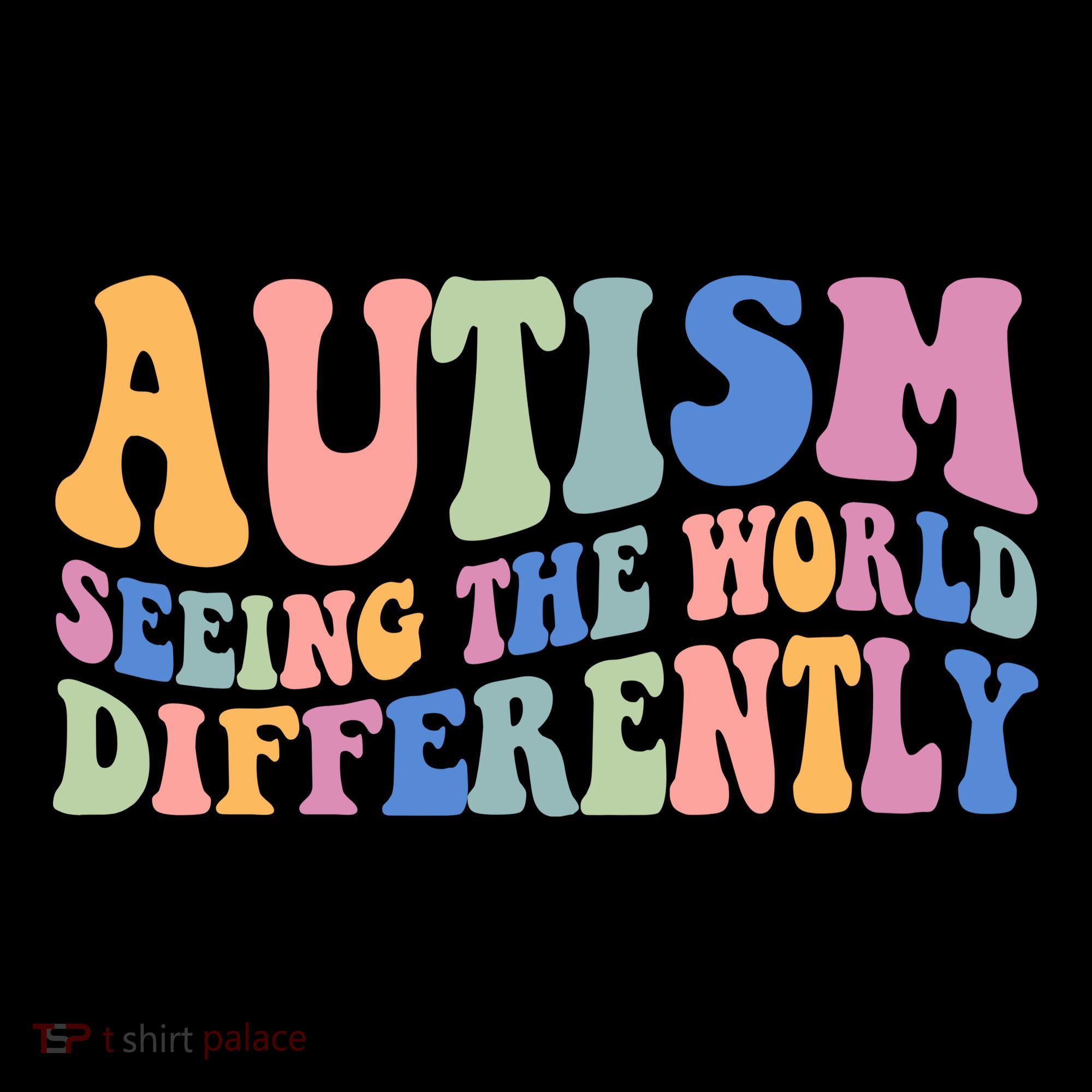 Autism Seeing The World Differently Groovy Visor