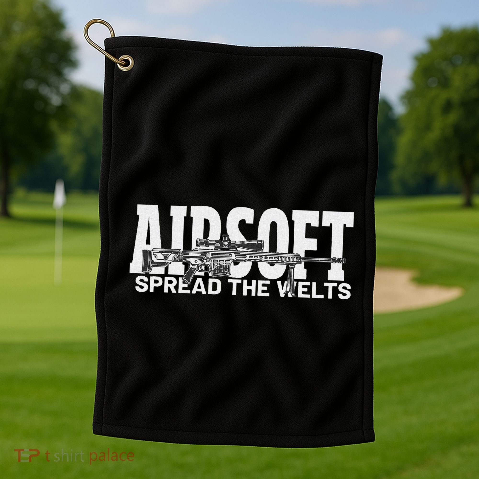 Airsoft Spread The Welts Golf Towel