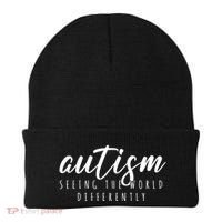 Autism Seeing The World Differently Beanie thumb 0