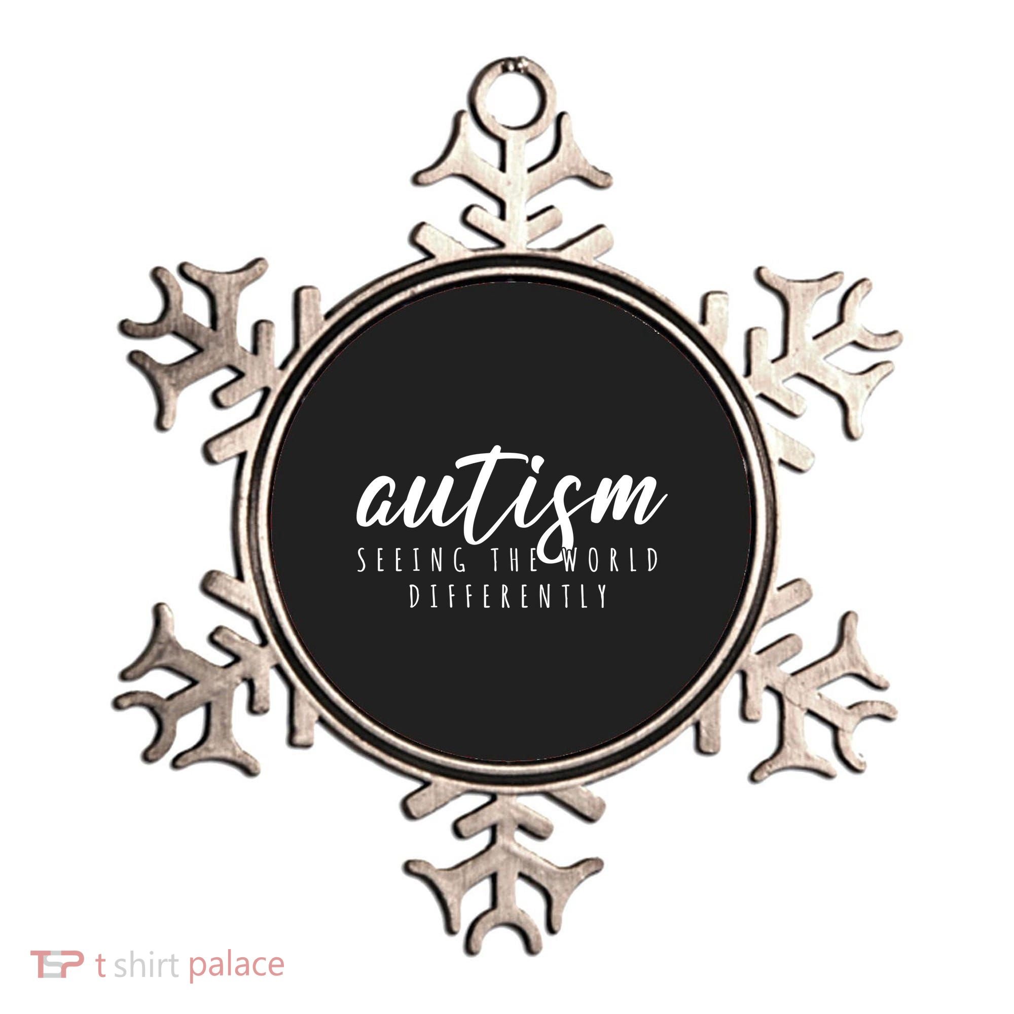 Autism Seeing The World Differently Ornament