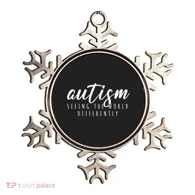 Autism Seeing The World Differently Ornament