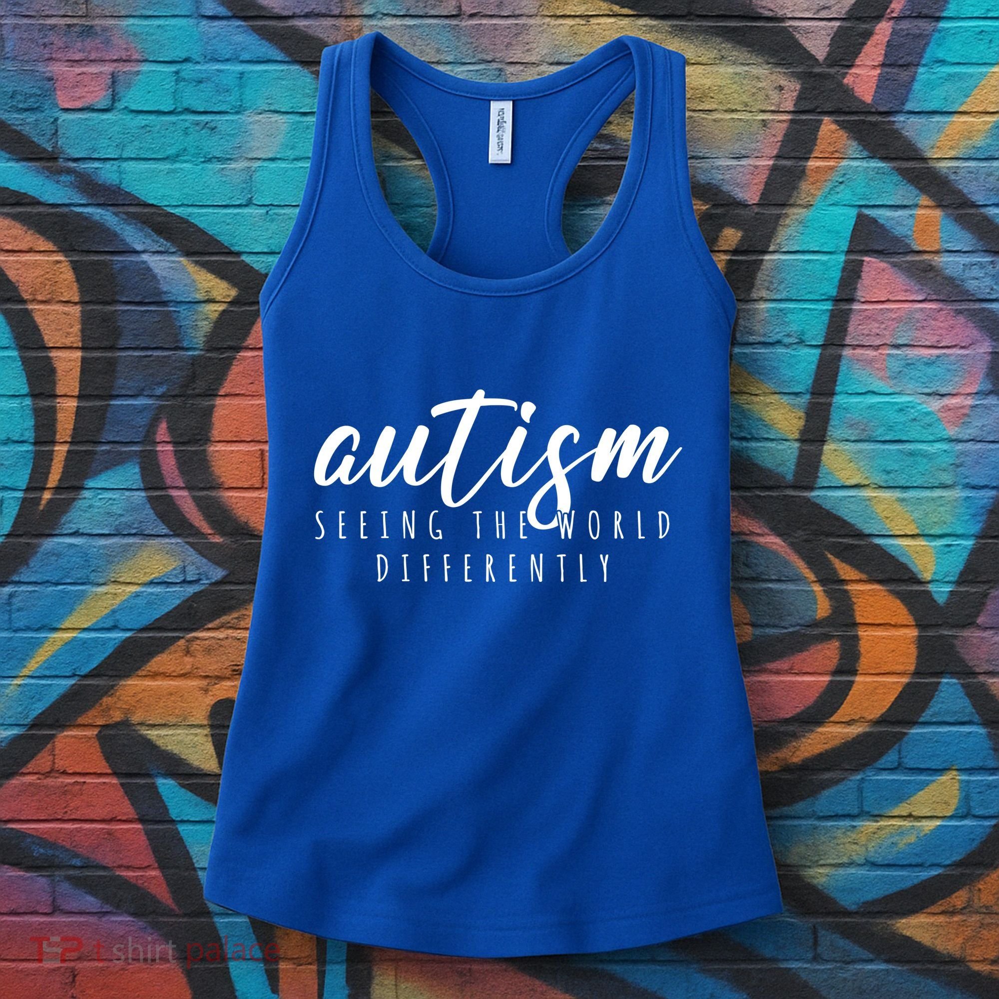 Autism Seeing The World Differently Women's Tank Top