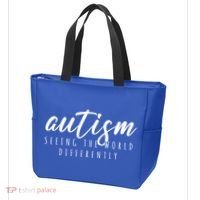 Autism Seeing The World Differently Tote Bag thumb 3