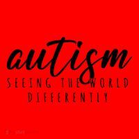 Autism Seeing The World Differently Santa Hat thumb 1