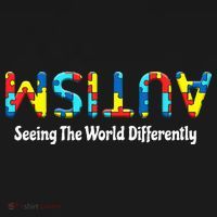 Autism Seeing The World Differently Upside Autism Awareness Bucket Hat thumb 4