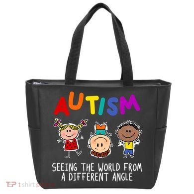 Autism Seeing The World From A Different Angle Cartoon Bag
