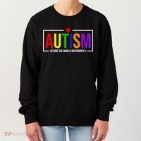 Autism Seeing The World Differently Women's Sweatshirt thumb 0