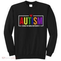 Autism Seeing The World Differently Sweatshirt thumb 0