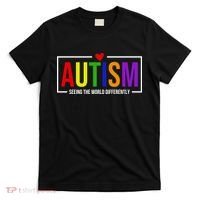Autism Seeing The World Differently T-Shirt thumb 0