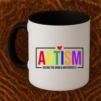 Autism Seeing The World Differently Coffee Mug thumb 2