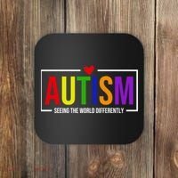Autism Seeing The World Differently Coaster thumb 0