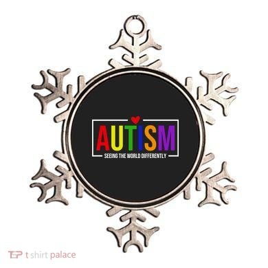 Autism Seeing The World Differently Ornament