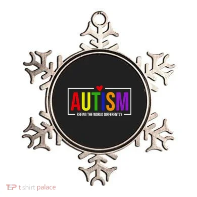 Autism Seeing The World Differently Ornament