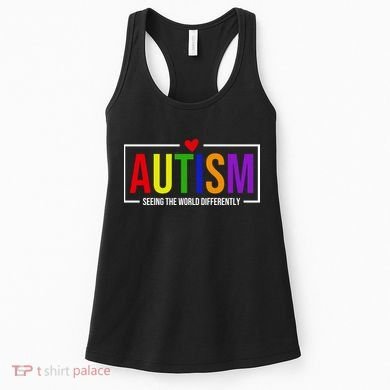 Autism Seeing The World Differently Women's Tank Top