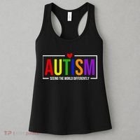 Autism Seeing The World Differently Women's Tank Top thumb 3
