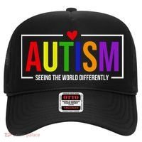 Autism Seeing The World Differently Hat thumb 0