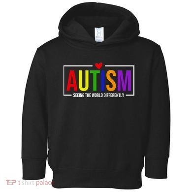 Autism Seeing The World Differently Toddler Hoodie