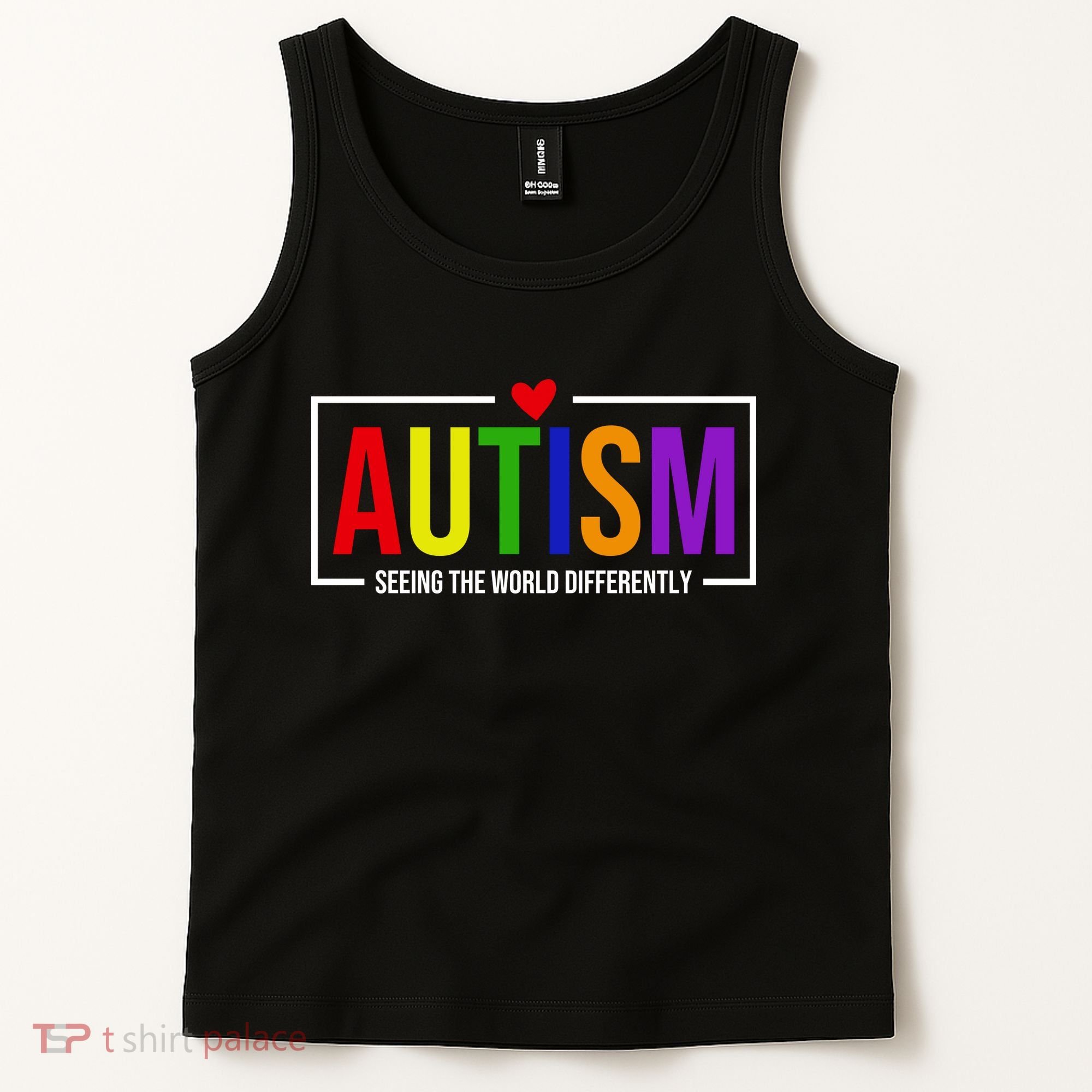 Autism Seeing The World Differently Tank Top