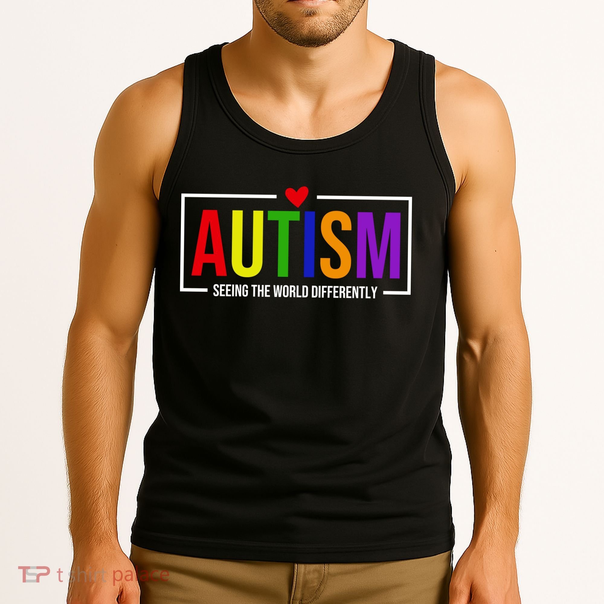 Autism Seeing The World Differently Tank Top